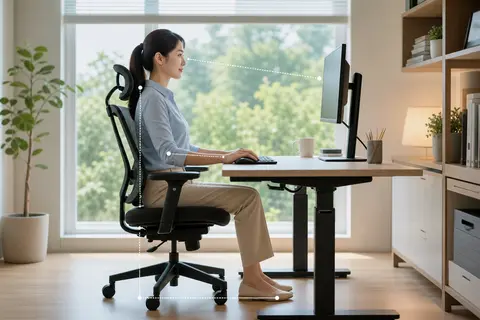 จัดโต๊ะทำงานให้ถูก ช่วยลดปวดคอไหล่ได้ไหม? — คู่มือ ergonomics สำหรับคนทำงานหน้าจอ